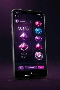 Smartphone con app Slotexo